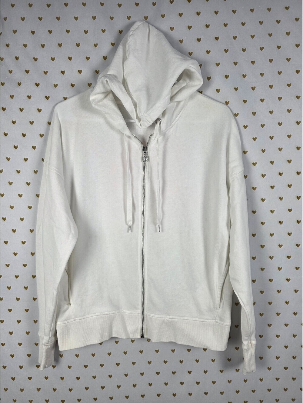 Victorias Secret Gradient GLITTER BLING ANGELS Wings Hoodie Jacket medium - Picture 2 of 5